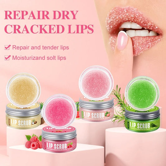Lippenpeeling mit Geschmack