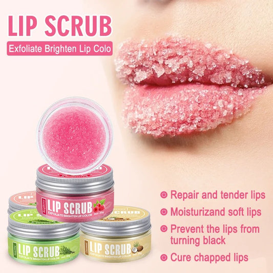 Lippenpeeling mit Geschmack